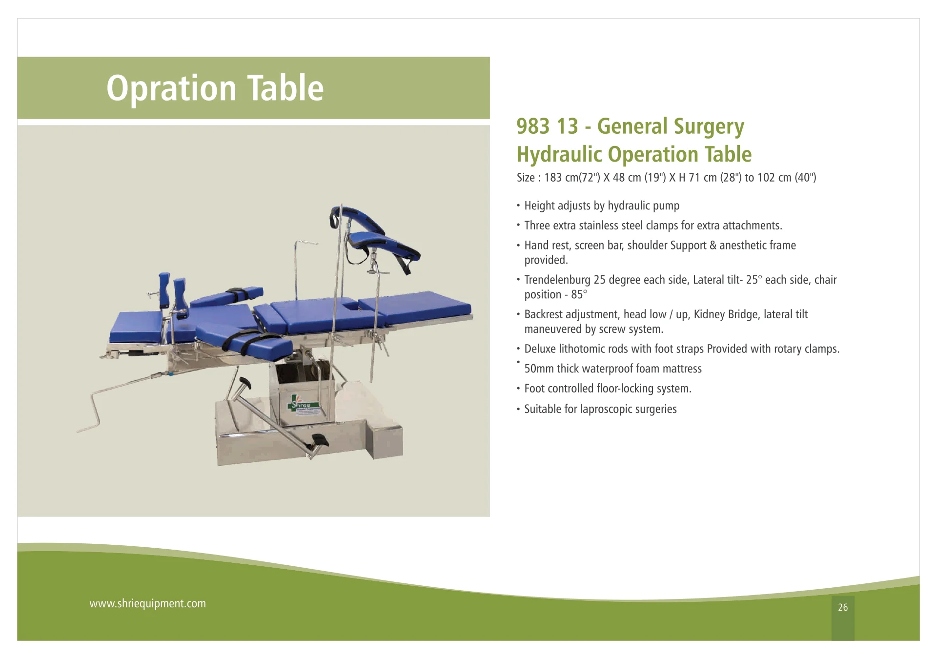 Hospital Furniture Item 16